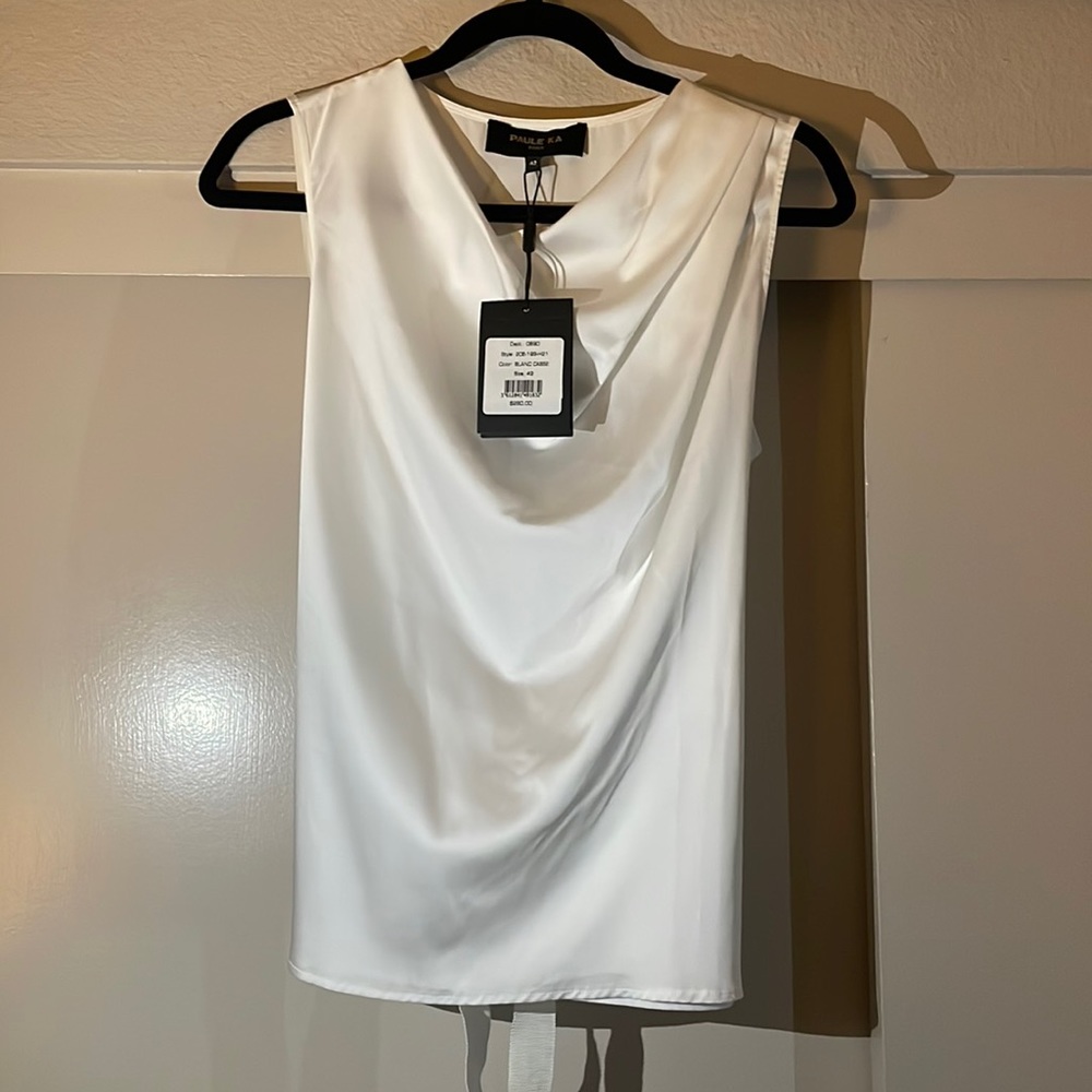 Paul’s KA size 42 white blouse (size 8)